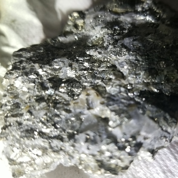 COPY - Platinum & Gold Ore Specimen Rock Gold Mine Colorado - Picture 8 of 9